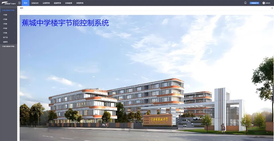 格瑞特智慧機(jī)電管理系統(tǒng)在學(xué)校項目中實(shí)現(xiàn)多維管理(圖5)