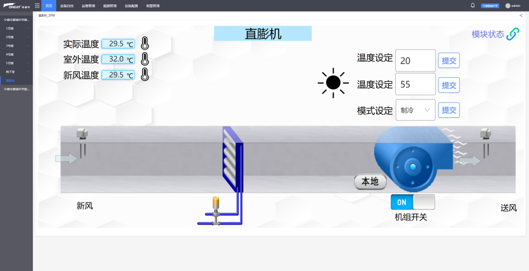 格瑞特智慧機(jī)電管理系統(tǒng)在學(xué)校項目中實(shí)現(xiàn)多維管理(圖7)